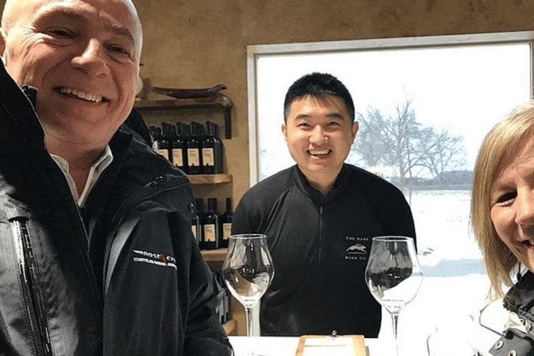 Ontario: Tour pomeridiano del vino e abbinamento di formaggiTour con servizio di prelievo e rientro