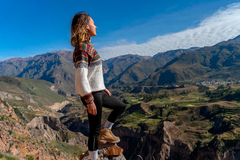 Van Arequipa: Colca Canyon-tour van een hele dagVolledige dag Colca Canyon