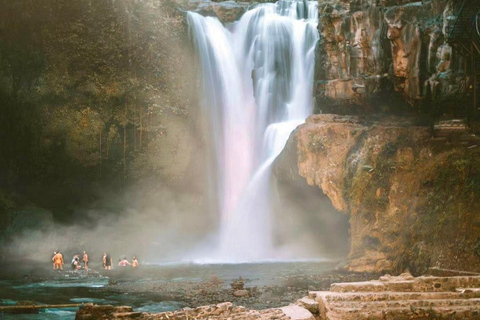 Ubud : Visite privée des cascades cachées et des rizières en terrassesVisite privée sans billet d&#039;entrée