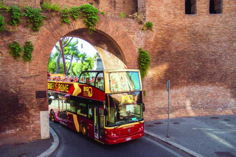 panoramic bus tour rome