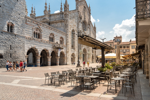 Från Milano: Liten grupp Como, Bellagio, Varenna, båtkryssningGruppresa med mötesplats nära Piazza Duomo