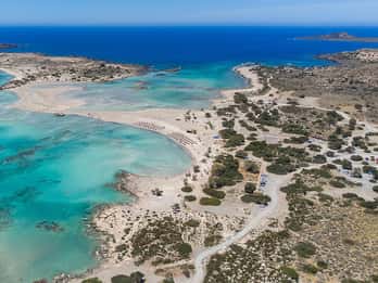 Crète : Excursion à la plage rose d'Elafonisi