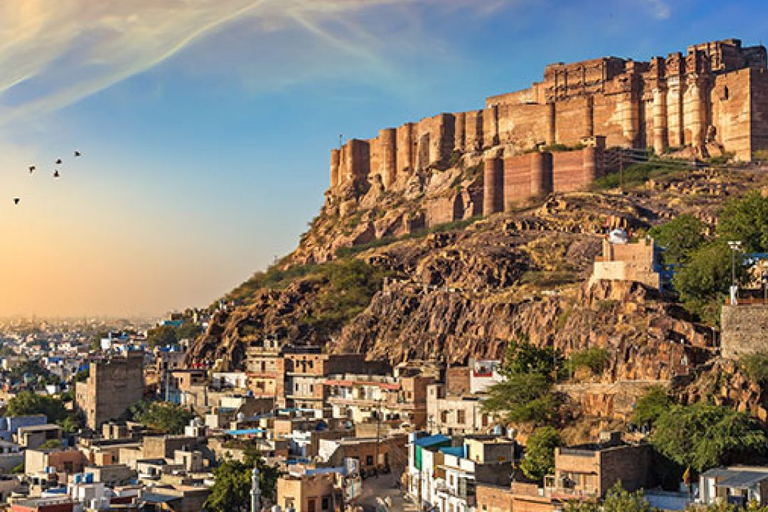 Vanuit Delhi: 7-daagse Golden Triangle Jodhpur Udaipur TourMet 3-sterren hotelaccommodatie