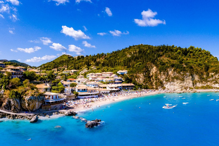 Desde Parga: Excursión privada de un día a la isla de Lefkada en furgoneta