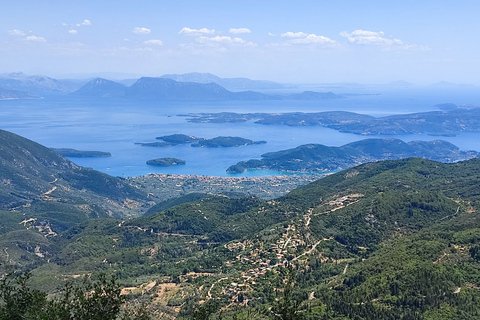 Desde Parga: Excursión privada de un día a la isla de Lefkada en furgoneta