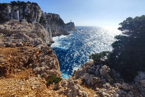 Desde Parga: Excursión privada de un día a la isla de Lefkada en furgoneta