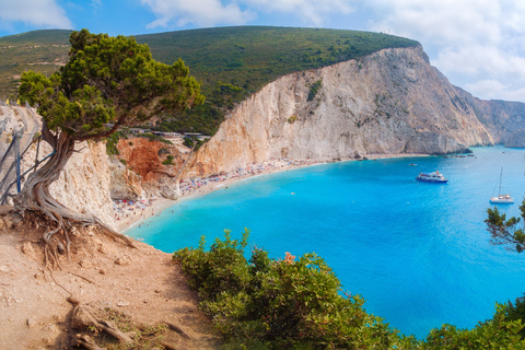 Desde Parga: Excursión privada de un día a la isla de Lefkada en furgoneta