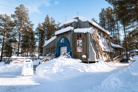 Rovaniemi: Safári de snowmobile na floresta do Círculo Polar ÁrticoDirigindo sozinho 1 pessoa por snowmobile