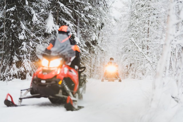 Visit Rovaniemi: Snowmobile Safari to the Wilderness with Lunch in Levi