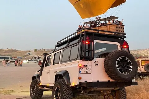 Privé jeepsafari door Cappadocië: Zonsopgang & Zonsondergang