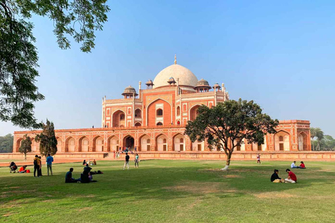 New Delhi i Old Delhi Prywatna wycieczka z przewodnikiem po mieścieWycieczka bez lunchu i opłaty za wstęp