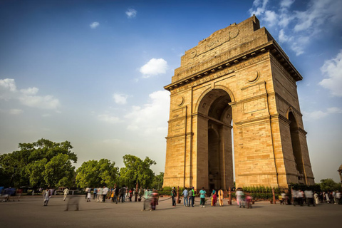 New Delhi i Old Delhi Prywatna wycieczka z przewodnikiem po mieścieWycieczka bez lunchu i opłaty za wstęp