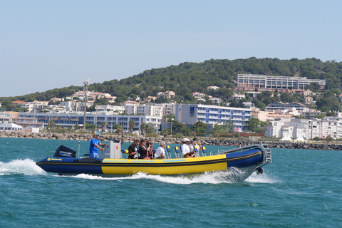 Balade en bateau dans les canaux est sur l'étang de ThauStandard Option