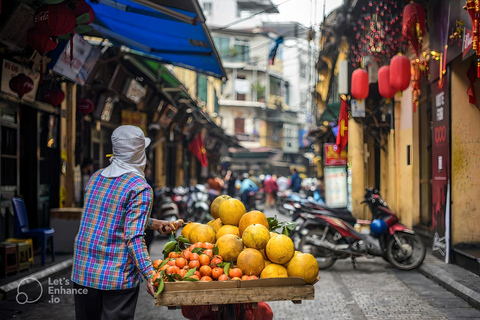 Circuit cycliste dans le vieux quartier de Hanoi et dans le delta du fleuve Rouge