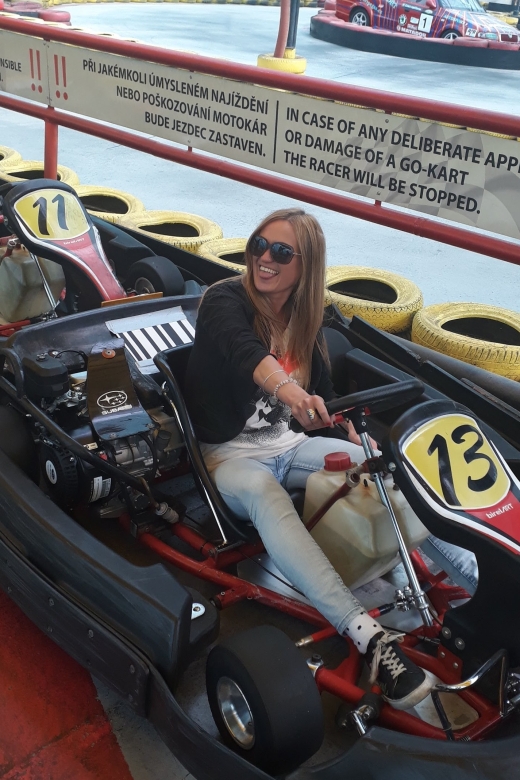Praga: experiência de corrida de kart