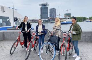 Amsterdam: Inner City Bike Tour Deutsch oder Englisch (Private Tour)