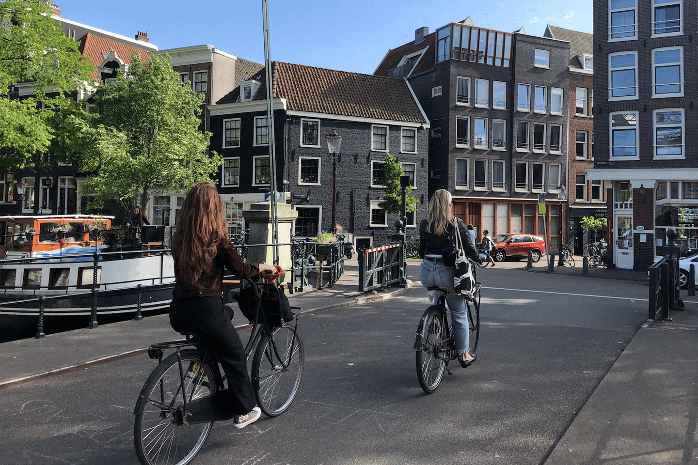 Amsterdam: Inner City Bike Tour German or English (Private)