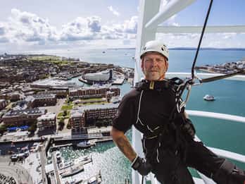 Portsmouth: esperienza di discesa in corda doppia sulla Spinnaker Tower