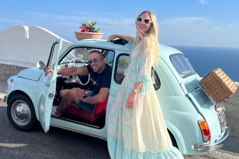 Positano/Praiano : visite privée de l&#039;emblématique Fiat 500 sur la côte amalfitaine