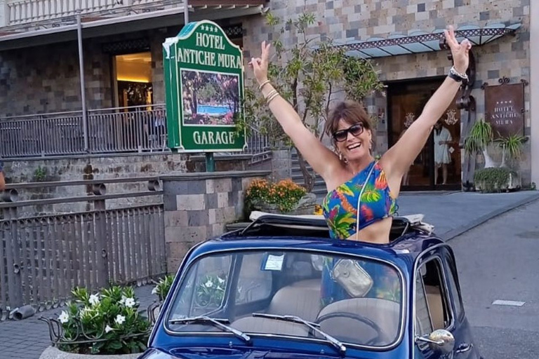 Positano/Praiano: Iconic Fiat 500 Private Amalfi Coast Tour