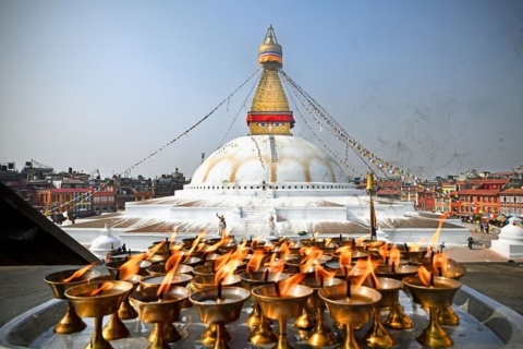 Katmandou : Visite privée personnalisée avec un guide localVisite à pied de 4 heures