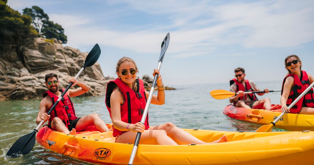 From Barcelona Costa Brava Hike, Kayak, & Tossa with Guide GetYourGuide