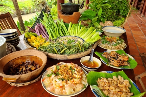 Dagtocht naar Mekong: eten, motor, boot in kleine groep