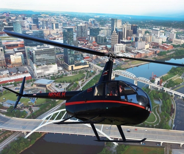 Nashville: Helikopterupplevelse i centrum