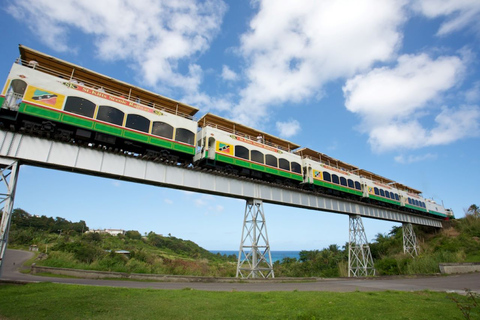 Basseterre: Viagem de 1 dia pela ferrovia panorâmica de St. Kitts com bebidas