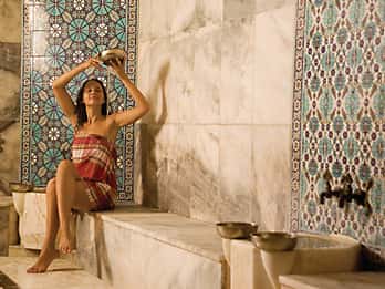 Didim : Bain turc traditionnel avec transfert à l'hôtel