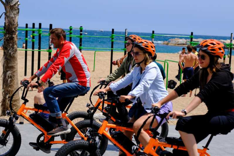 Barcelona Montjuic E-Bike Tour! The best Top-17 attractions!