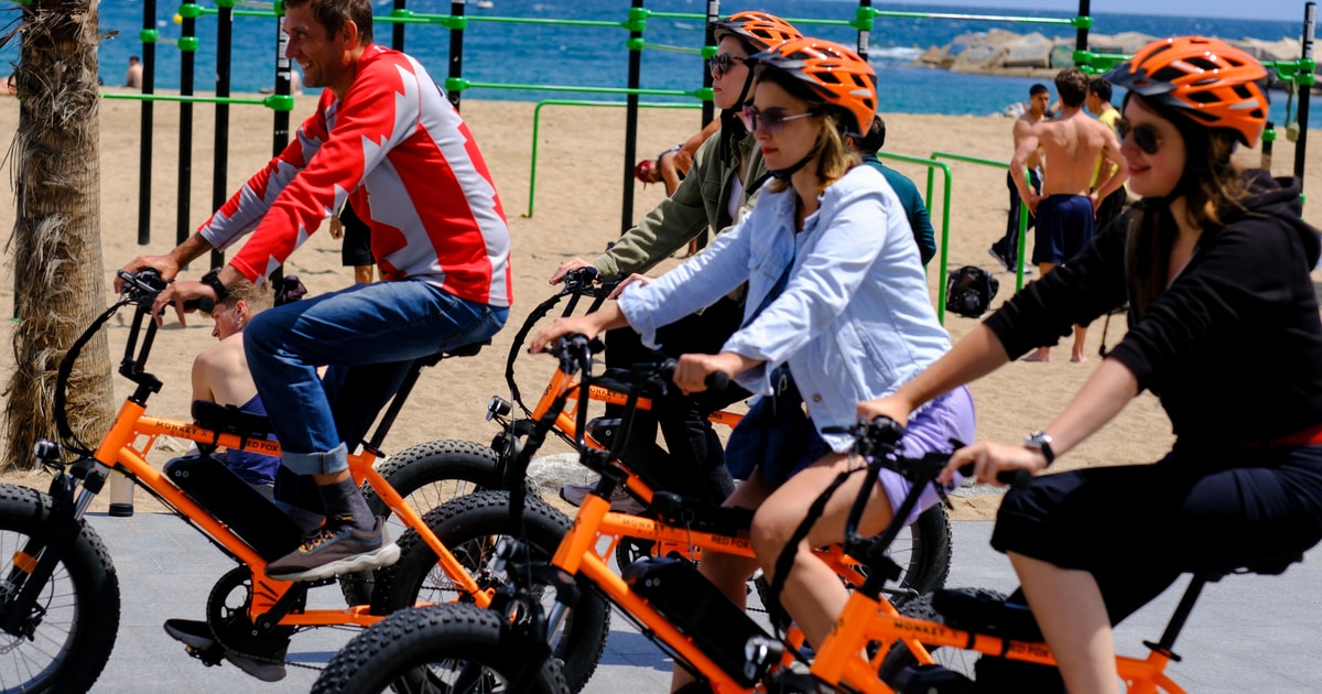 Barcelona Montjuic E Bike Tour The Best Top Attractions Getyourguide