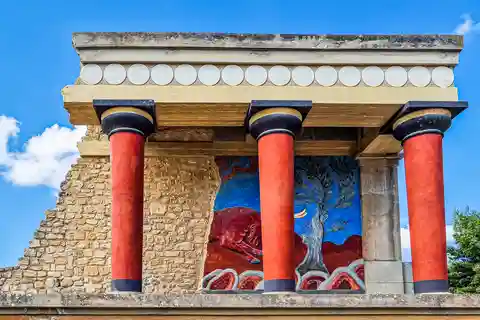 Kreta: Knossos-paladset og -museet Skip the line guidet tur