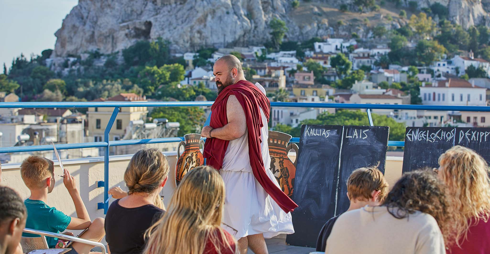 Athènes, Mystère du meurtre grec antique avec des vues sur l'Acropole - Hizvo