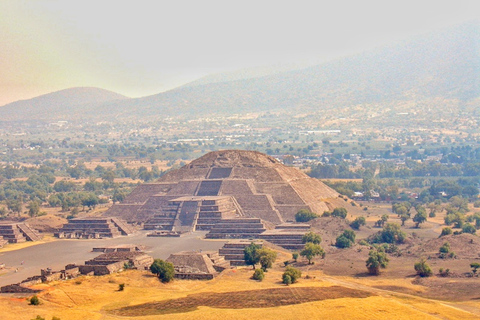 Visite guidée des pyramides de Teotihuacan - 2 heuresVisite de groupe sans droit d'entrée