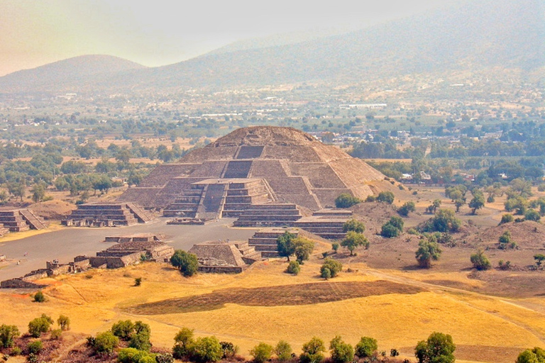 Visite guidée des pyramides de Teotihuacan - 2 heuresVisite de groupe sans droit d'entrée