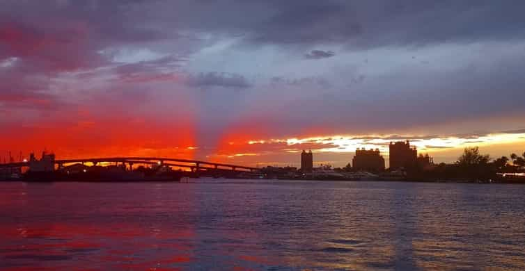 sunset catamaran cruise nassau