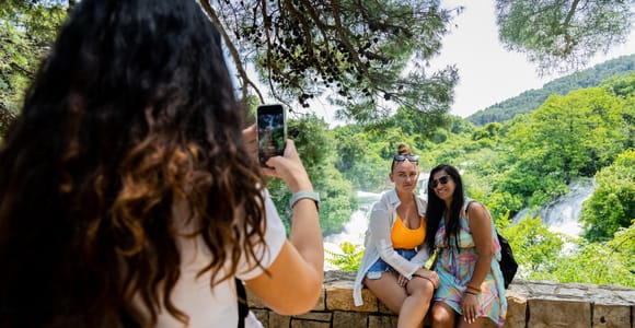 Split: Krka-Nationalpark Tagestour mit Bootsfahrt und Schwimmen