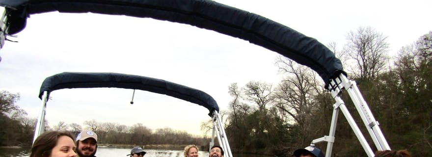 Waco : aventure en bateau sur la rivière Brazos au matin et au coucher du soleil