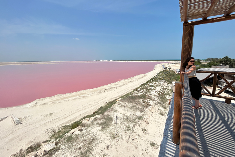 Safaritocht rond de roze meren van Las Coloradas