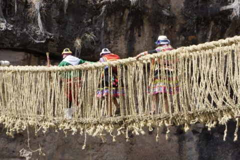 From Cusco: Queswachaka Bridge 1 day Private Tour