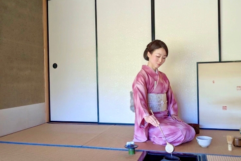 Kioto: Ceremonia parzenia herbaty w ogrodzie japońskiego malarza