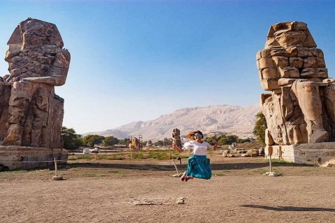 Safaga: Excursión a Luxor con viaje en globo aerostático y comidas
