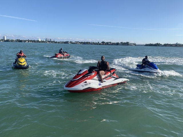 Miami: Alquiler de motos acuáticas con instructor y tutorial