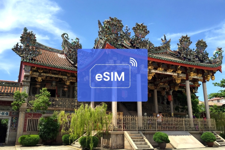 Penang: Malaysia/ Asien eSIM Roaming Mobile Datenplan5 GB/ 30 Tage: Nur Malaysia