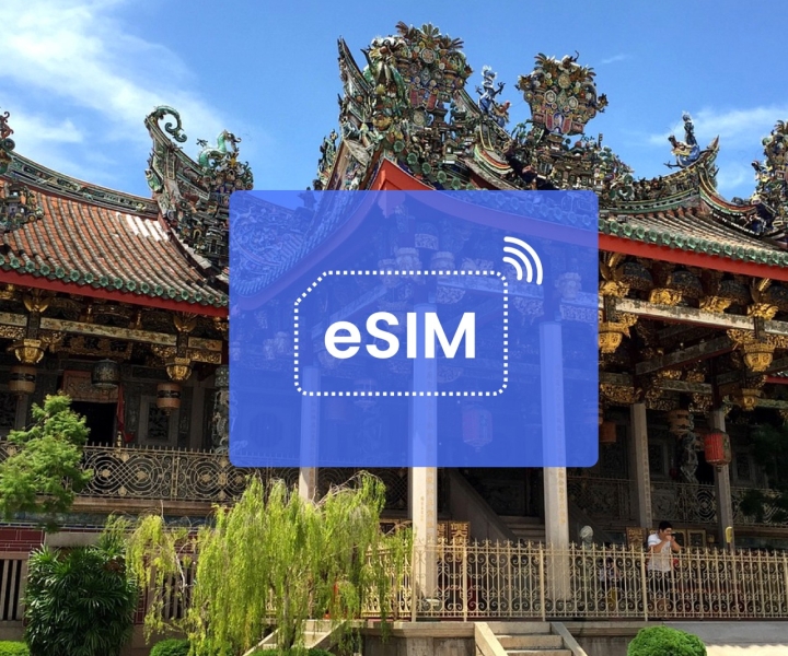 Penang: Malaysia/ Asia eSIM Roaming Mobile Data Plan