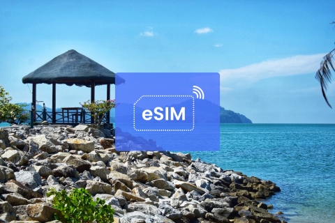 Langkawi: Maleisië / Azië eSIM roaming mobiel dataplan10 GB/ 30 dagen: 22 Aziatische landen