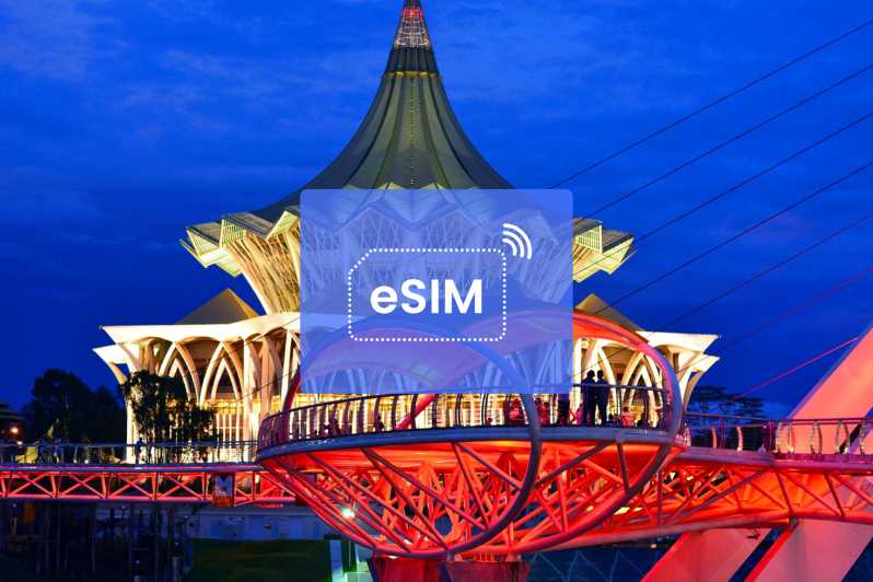 Kuching: piano dati mobile per roaming eSIM Malesia/Asia