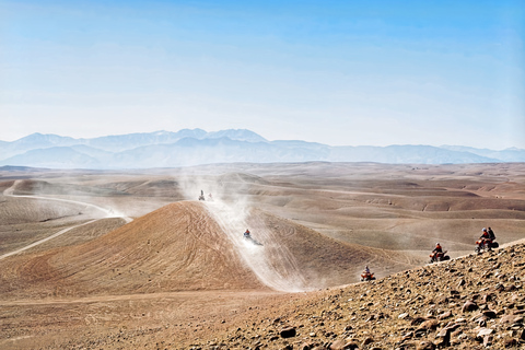 Lo mejor del desierto de Agafay: Quad, Camello y Cena