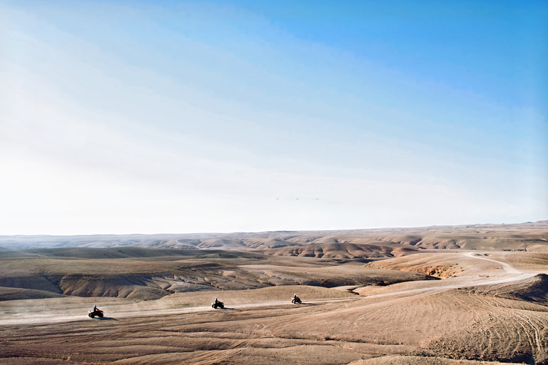 Lo mejor del desierto de Agafay: Quad, Camello y Cena